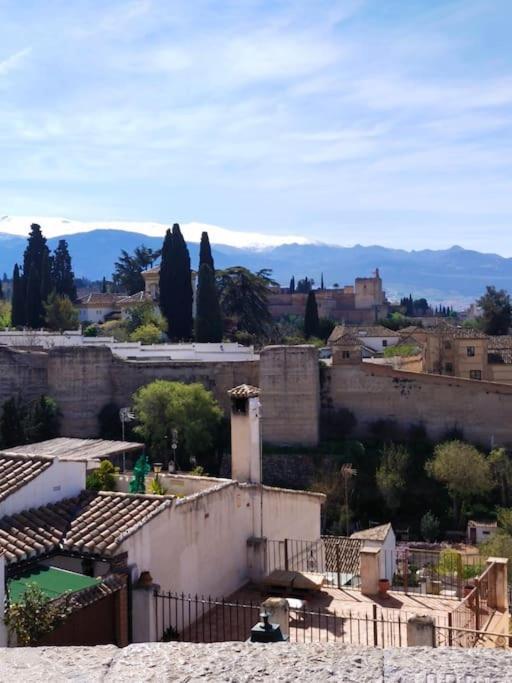 Preciosa Casa Soleada En Mirador Albaicin Villa Granada Eksteriør billede